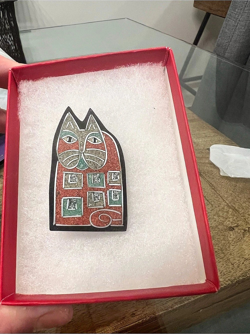 Cat Brooch